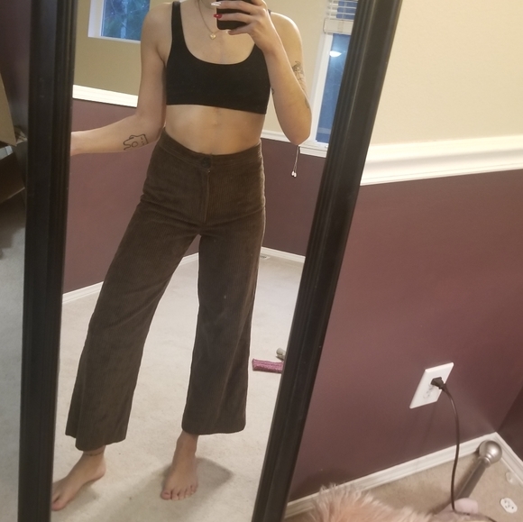 Zara Pants - NWT Zara cord cullotes